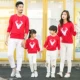2018 gia đình Hàn Quốc mới trang bị áo len thủy triều mùa thu thủy triều áo len mẹ và con gái ba hoặc bốn gia đình nhà