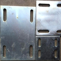 Hot-dip galvanized embedded parts steel plate base curtain wall national standard connector engineering accessories steel structure steel pipe welding customization
