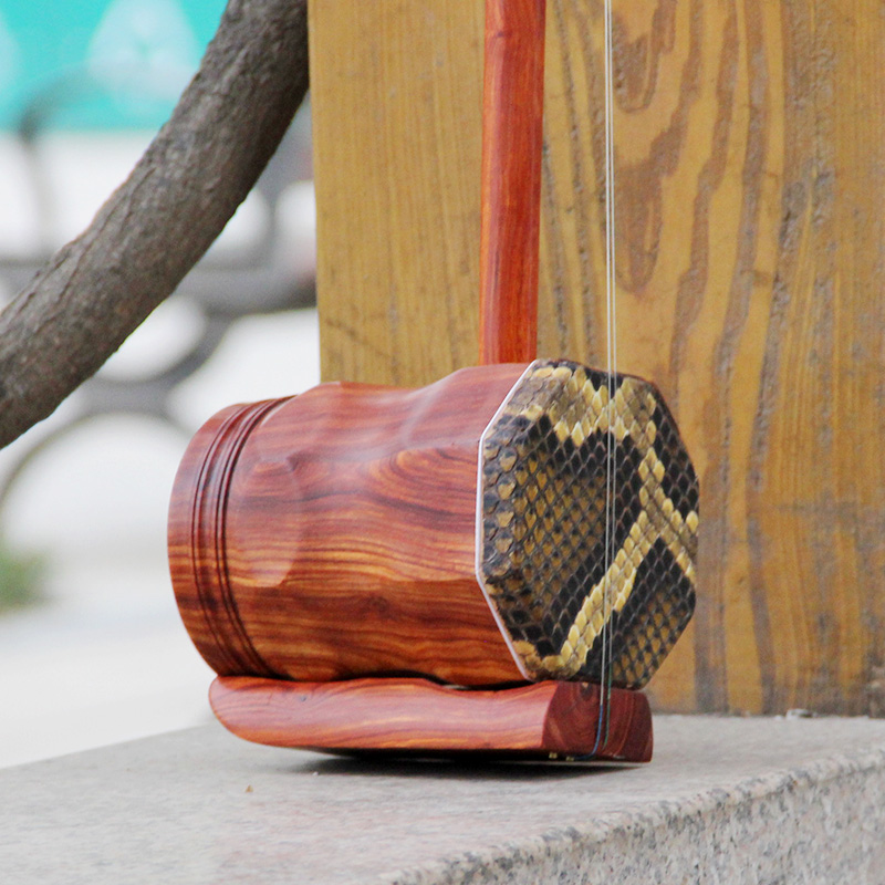 Fanchao Zhonghu playing musical instrument manufacturers promote red sandalwood wood alto Erhu gift accessories piano box Bow strings