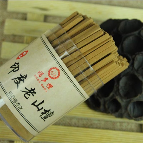 Sandalwood Incense Sticks, Incense Sticks for Offering to the Buddha in Temples, Indian Old Mountain Sandalwood Sticks