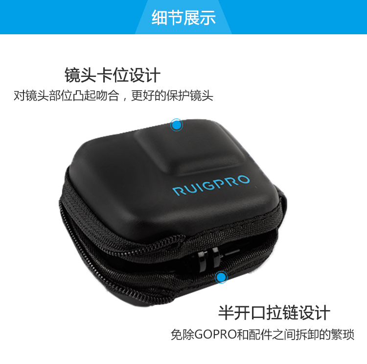 Dành cho túi đựng máy ảnh thể thao chống nước GoPro6 / 7 - Phụ kiện máy ảnh kỹ thuật số túi chống nước máy ảnh