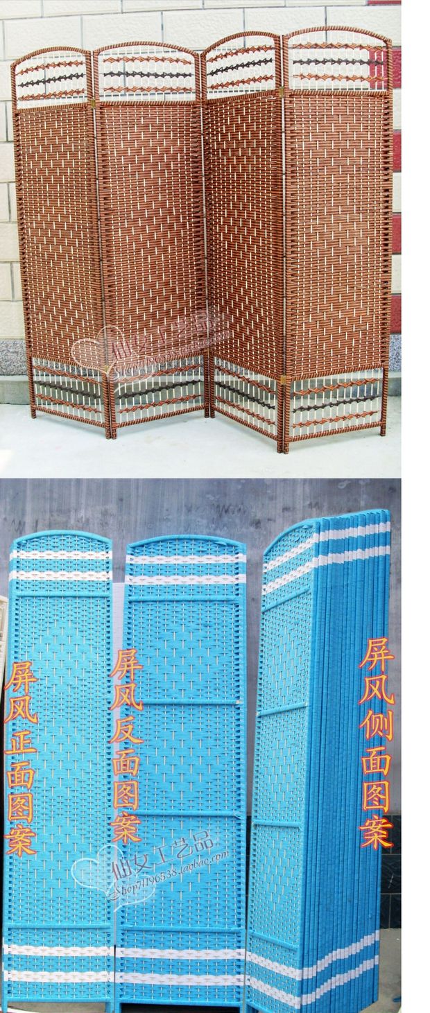 Bán chạy nhất màn rơm phòng khách vách ngăn nhà gấp màn hình khách sạn hiên cửa thời trang đóng cửa phù hợp văn phòng - Màn hình / Cửa sổ vách trang trí phòng khách
