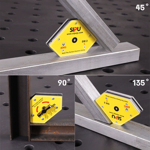 Магнитный магнитный сильный магнитный треугольник Сварка 45 градусов 90 градусов Прямого угла угла угла накала