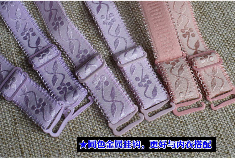 Hàn Quốc phiên bản của kẹo rộng màu căng vải in đồ lót dây đeo áo ngực áo ngực với màu jacquard áo ngực dây đeo vai shop đồ lót