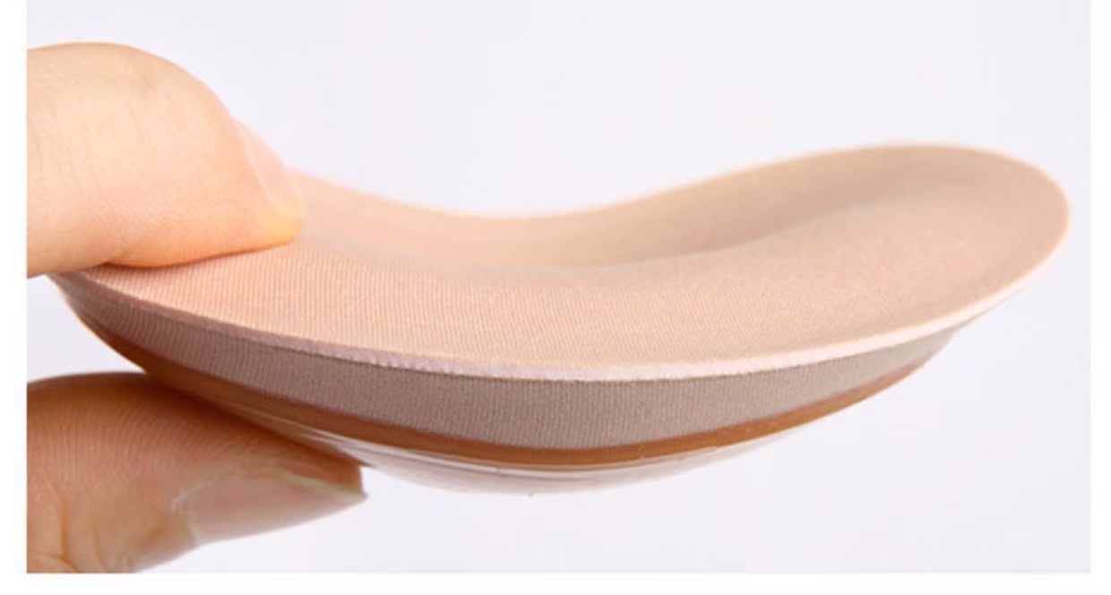 Áo tắm bơi đệm ngực dày miếng bọt biển Silicone dán sóng lực để tập hợp các phụ nữ nâng ngực hỗ trợ áo ngực mút độn áo ngực