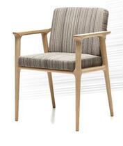 Nordic Minimalist Dining Chair Solid Wood Dining Chair Lounge Custom-made Design Chair Soft Bag Solid Wood Dining Chair