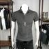 Mùa hè nam mới áo thun ngắn tay kinh doanh áo sơ mi POLO nam giới thời trang trẻ trung xu hướng áo thun mỏng - Polo áo poloman Polo