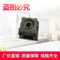 38 square semi-steel bullet feet Stainless steel adjustment feet Cabinet legs Adjustment feet Gravity feet