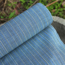 Shuijiafang Guizhou Aquarium hand-woven homespun blue dyed vegetation dyed woven clothing tea mat DIY fabric