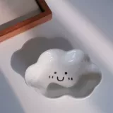 Holas японские INS Ceramic Dailware милые облака окунутые соус -тарелка горячее горшок приправы маленькое блюдо салат уксус диск салат уксус диск