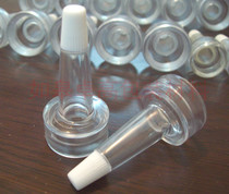 20 tooth bayonet bottles vials cosmetic liquid essence drippers freeze-dried bottles odorless horn drippers