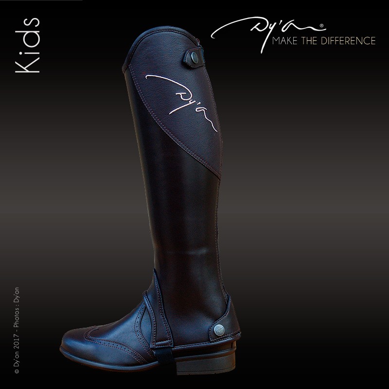  German Direct Mail Belgium Dyon Children's Riding Leggings Equestrian Leggings Chabs Chaps