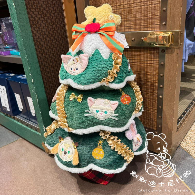 Shanghai Disney Domestic 2024 Winter Christmas Glowing Christmas Decoration Tree Ornaments Gift Linabell