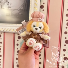 Брелок 上海迪士尼乐园代厨房系列坐姿可琦安厨师狗饼饼坐姿可爱毛绒挂件 Disney