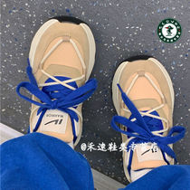 Plover pecking woodpecker Klein Blue Argan shoes women 2022 new small crowdmaking 100 hitch casual thick bottom sports tide 3