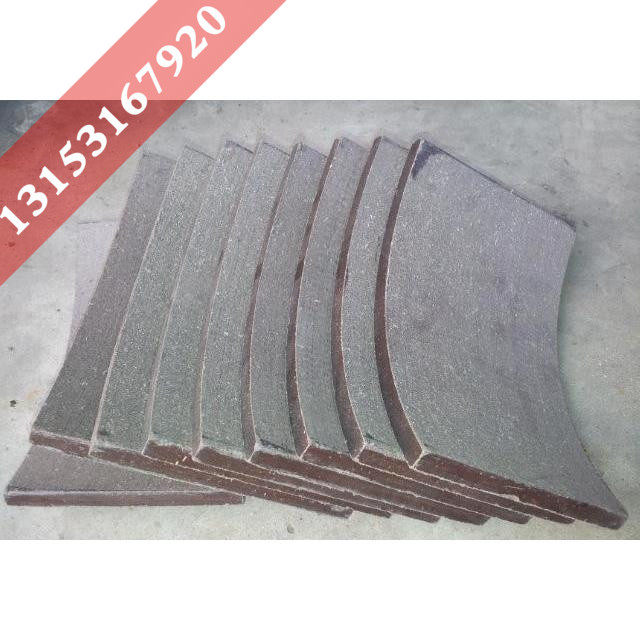 Tower crane YWZ4 brake brake friction disc Brake disc tile 200 300 15 brake tile ywz3 5