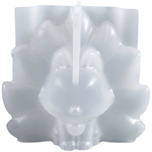 Трехмерный аксессуар с аксессуарами ручной работы, ночник, силиконовая форма, 3D, лиса, енот