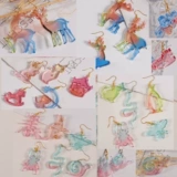 Подвеска, серьги, силиконовая форма, кот, с медвежатами