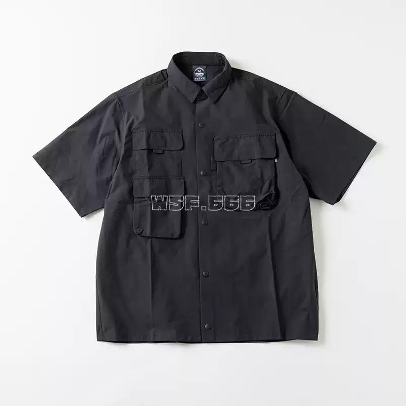 折扣現貨DAIWA PIER39 TECH FRENCH MIL FIELD SHIRT 短袖襯衫-淘寶