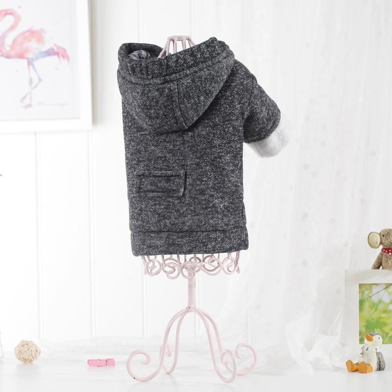 Ca cao Hani Áo hai chân Thời trang Quần áo Thú cưng Quần áo Teddy VIP Dog Quần áo - Quần áo & phụ kiện thú cưng áo cho mèo con
