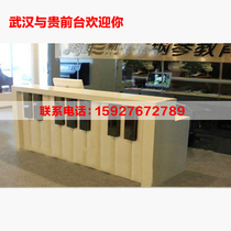 Beijing paint front desk Early education front desk Kindergarten reception desk Cashier Welcome bar table Hall pick-up table