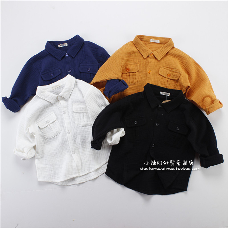 Chemise enfant à manche longue - Ref 2082855 Image 10