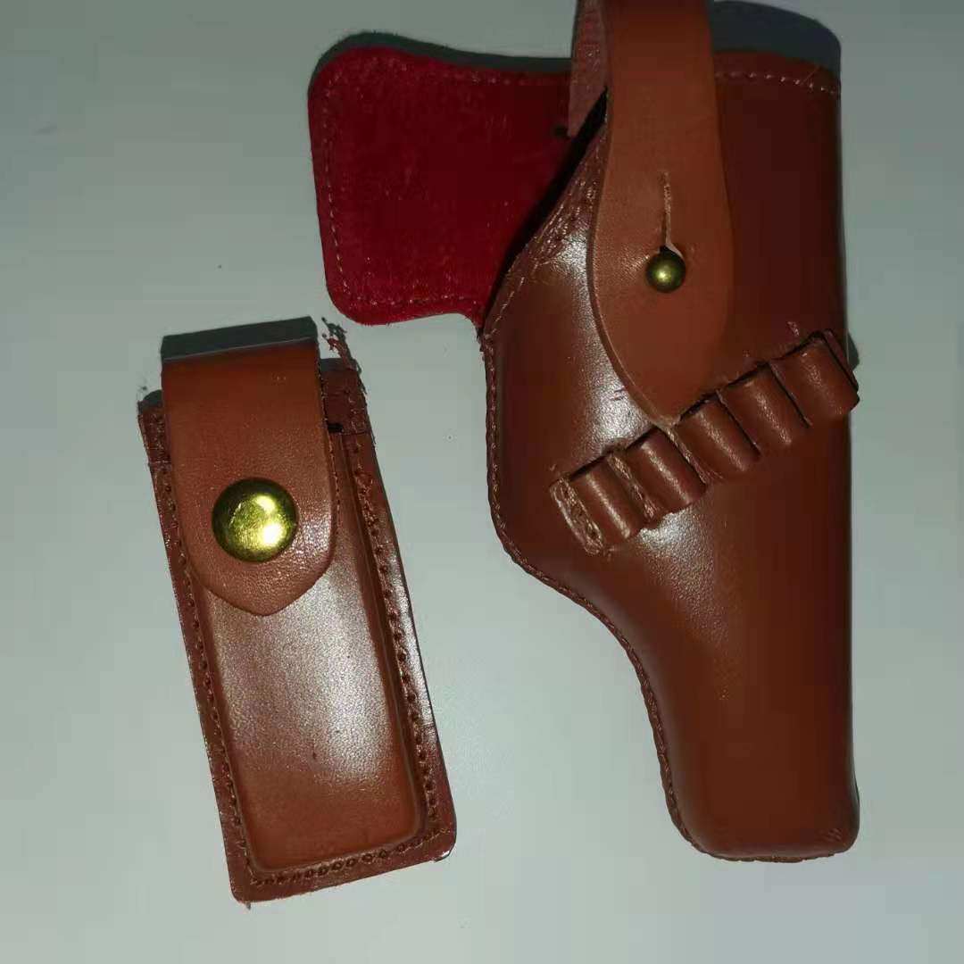 77 - type brown - skin domestic general stealth stealth children's film and television prop soldiers spot 64 pistol sleeves