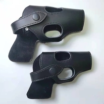 64 77 92 First layer scalper leather waist film and television props Childrens toys quick-pull cover 77 type pistol cover