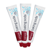 New Zealand imported Red Seal Red Seal baking soda toothpaste 3 sets whitening to smoke stains fresh breath no fluorine