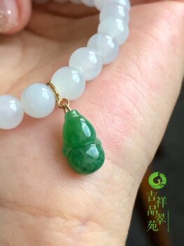 Jadeite a goods bingnuo 18k necklace gift new style