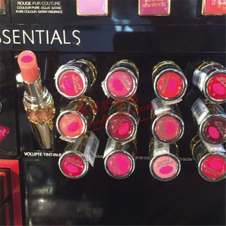 ysl Saint Laurent silver tube sandwich round tube square tube lipstick lipstick 4 12 46 16 407 408 16