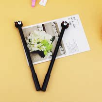 P277 Japanese and Korean creative stationery water pen Cartoon cute Kumamoto Bear gel pen student black signature pen