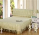 Hàn giường công chúa váy bedspread nệm bìa nhám rắn màu một mảnh ren cưới Simmons bộ của khăn trải giường 1,8 mét - Váy Petti