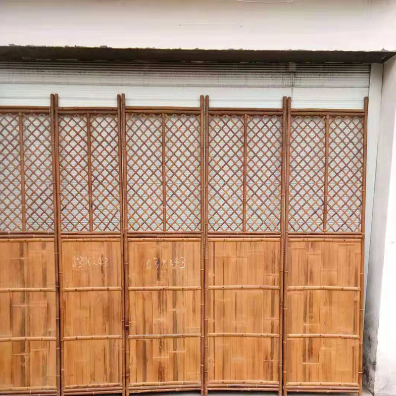 Old objects Old Bamboo Screen Bamboo Screen Folklore Nostalgia Collection of old rural furniture doors and windows