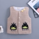 Áo vest cho bé mùa xuân và mùa thu quần áo cotton mỏng bông sơ sinh dễ thương siêu dễ thương nam nữ dễ thương áo vest ngoài ấm áp - Áo ghi lê