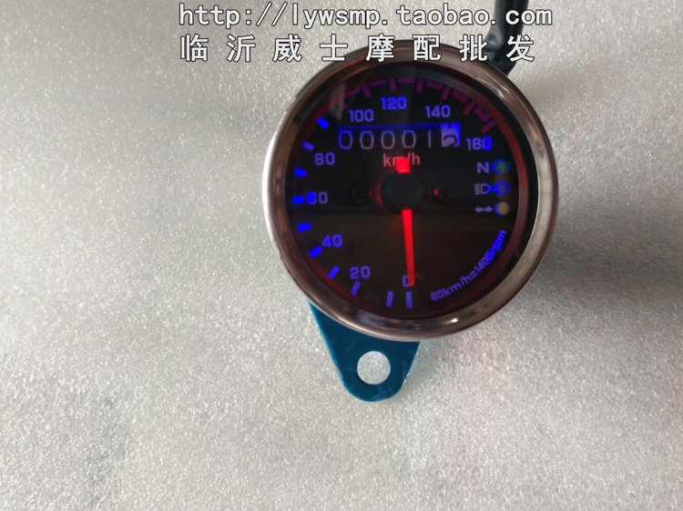 CG125 Locomotive Retro Meter meter Mimitable GN grass on Fly Guardrail LED Retrofit Miles