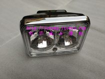 Motorcycle lights silver drilling leopard knife GS125 Qianjiang 125 front headlights headlights front headlights