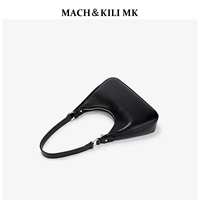 Mach & Kili MK Нишевая мягкая кожаная сумка подмышки с большой сущностью женская сумка 2024 Новая сенсорная сумка для плеча на высоком уровне.
