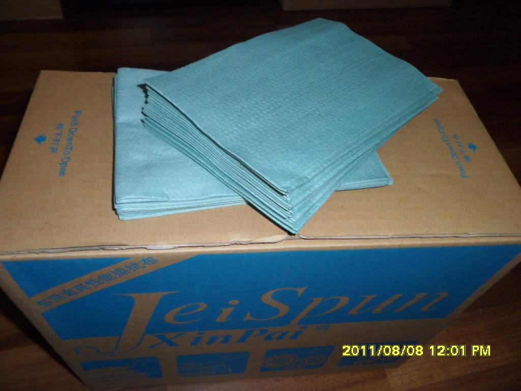 Car adhesive film suction water paper New pie 300 sheets of dust-free waxed wipes for waxed paper dust-free cloth-Taobao