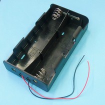 Install four No. 1 4 No. 1 series in series 6 volt black double slots each with two battery boxes side by side large D type