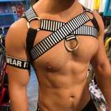 Эластичный эластичный ремень для спортзала, оборудование для тренировок, портупея, нагрудный ремень