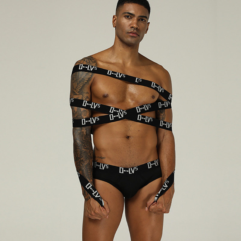 ORLVS Brief Cotton Breathable Comfortable Men's Underwear