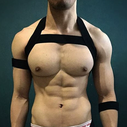 Танцующий нагрудный ремень для танцевального шоу, сексуальное нижнее белье, портупея