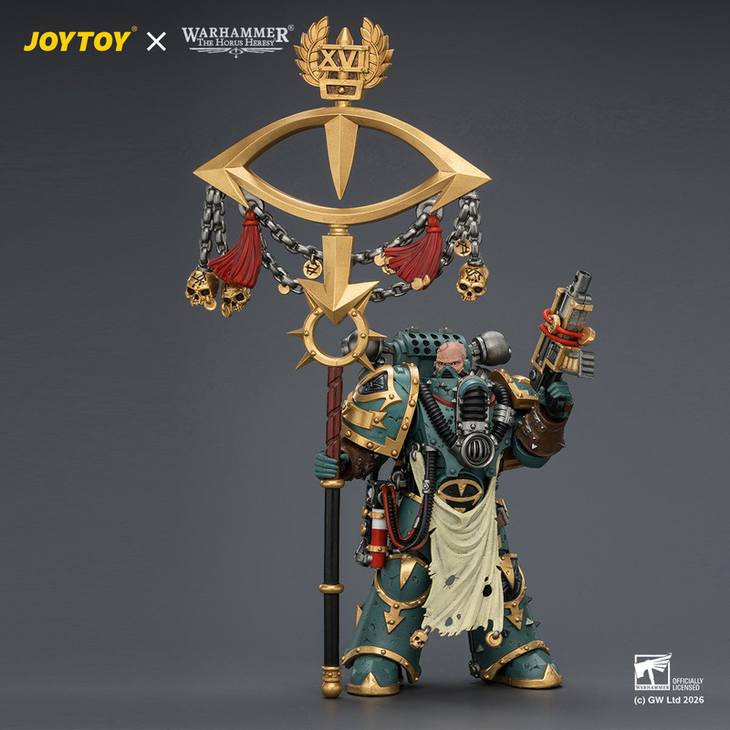 Joytoy Dark Source Warhammer Sons of Horus Twister Malochest Warlord's Servant 1/18 Figure