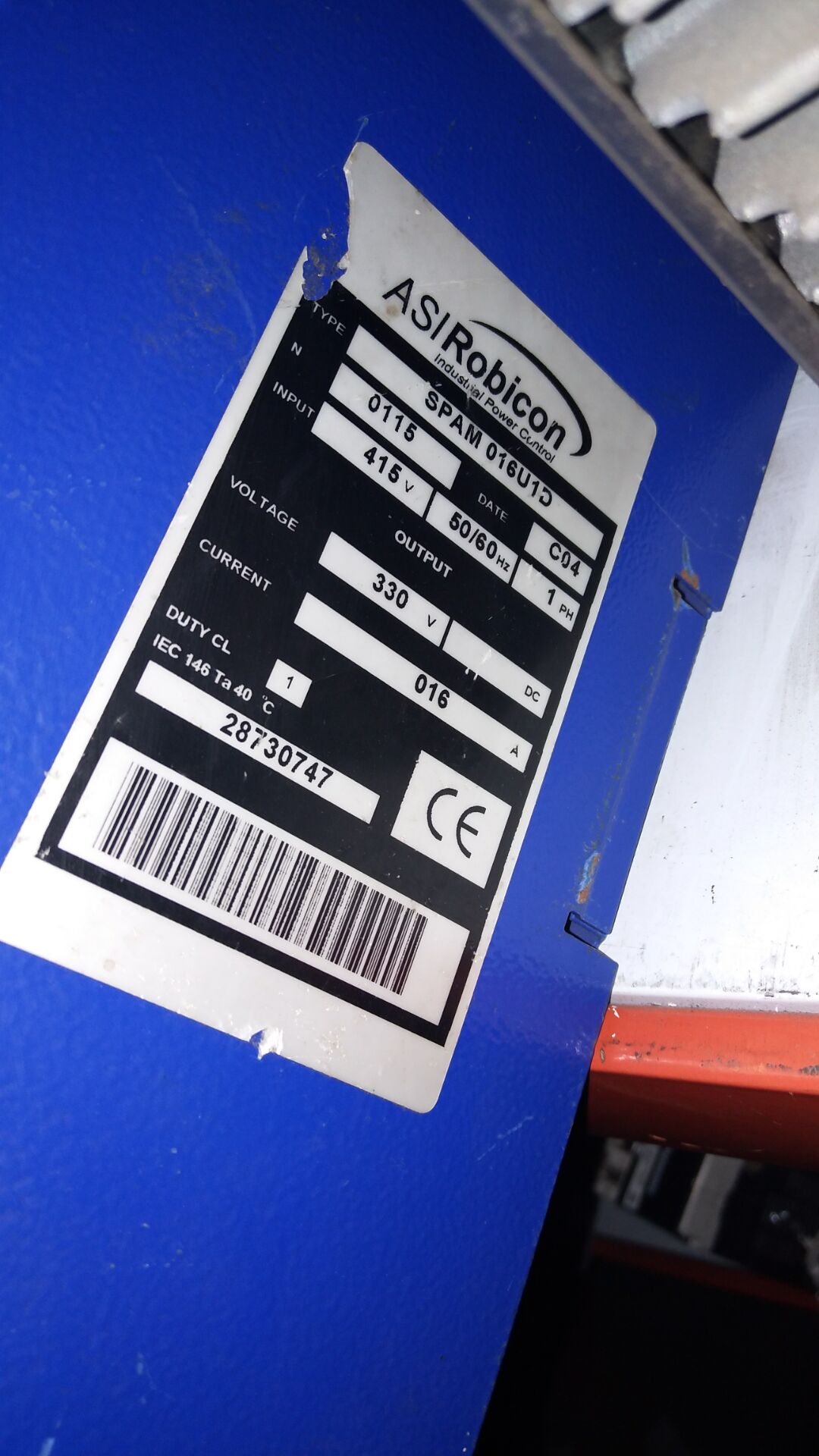 Ansaldo module, Italy, SPAM016U1D