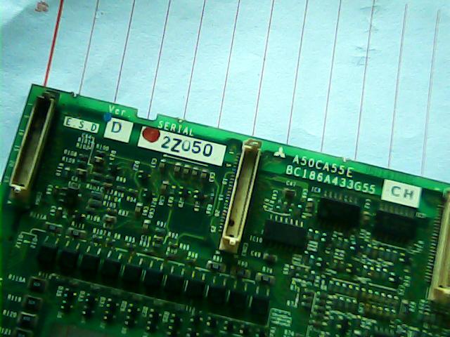 Mitsubishi inverter motherboard A50CA55E BC186A433G55 disassembly 30kw