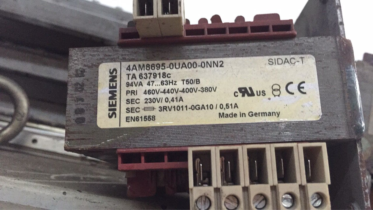 4AM8695-0UA00-0NN2 Siemens Transformer Disassembly Bargaining