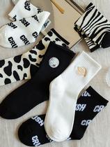 Four-double-mounted Long Sox Children of the cylinder Sox pure cotton sports Spring and autumn winter Long cylinder Sox Boomers Socks Sweat and breathable