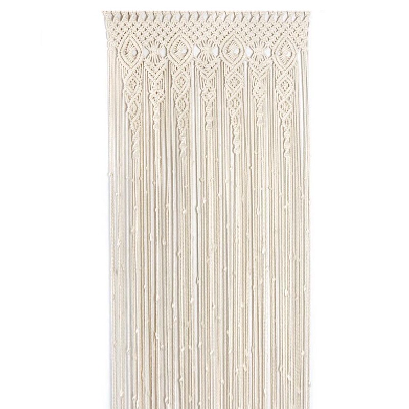 New Woven Door Curtain Cotton Thread Decorative Partition Tapestry for Guesthouse Living Room Bedroom Dormitory Wedding Curtain Window Screen Curtain New Woven Door Curtain Cotton Thread Decorative Partition Tapestry for Guesthouse Living Room Bedroom Dormitory Wedding Curtain Window Screen Curtain
