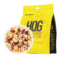 HQG Meiguli fruit nuts oatmeal nutritious breakfast dry eat ready-to-eat nutritious cereal baked cereal 500g